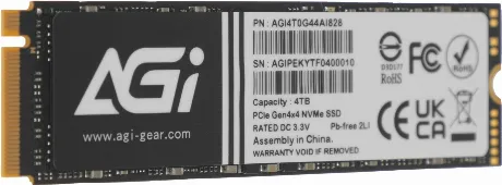 Накопитель SSD AGi 4Tb (AGI4T0G44AI828-CB)