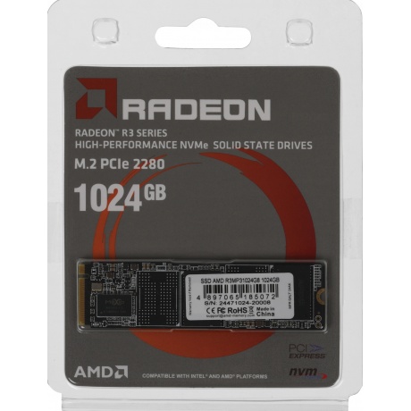 Накопитель SSD AMD 1Tb (R3MP31024G8) - фото 3