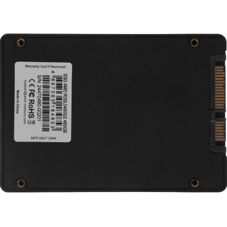 Накопитель SSD AMD SATA-III 480Gb Radeon R3 (R3SL0480G2) - фото 3