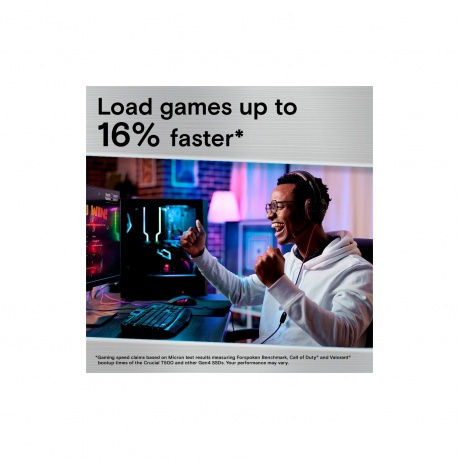 Накопитель SSD Crucial 1Tb T500 (CT1000T500SSD8) - фото 5