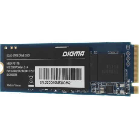Накопитель SSD Digma 1Tb Mega P5 (DGSM3001TP53T) - фото 5