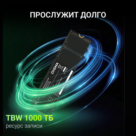 Накопитель SSD Digma 1Tb Meta M6 (DGSM4001TM63T) - фото 14