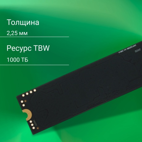 Накопитель SSD Digma 1Tb Meta M6 (DGSM4001TM63T) - фото 8