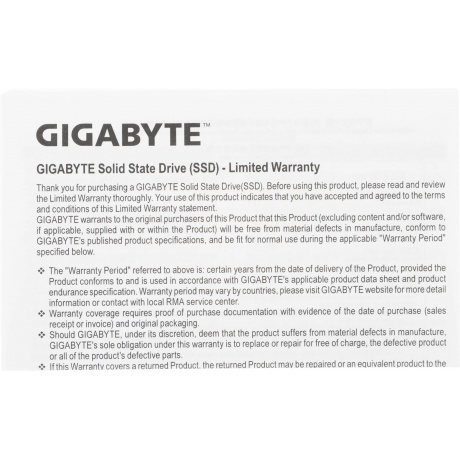 Накопитель SSD Gigabyte 1000Gb 4000E (G440E1TB) - фото 5