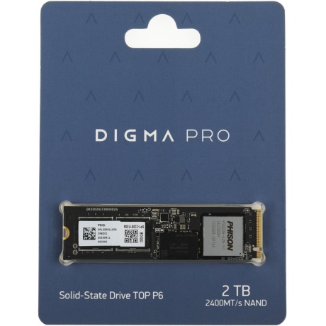 Накопитель SSD Digma Pro 2000Gb Top P6 (DGPST5002TP6T4) - фото 5