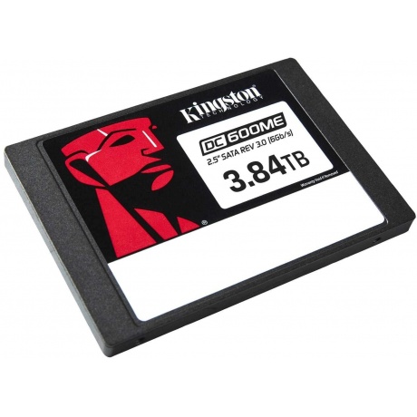 Накопитель SSD Kingston SATA-III 3.84Tb (SEDC600ME/3840G) - фото 2