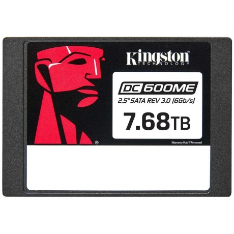 Накопитель SSD Kingston SATA-III 7.68TB (SEDC600ME/7680G)