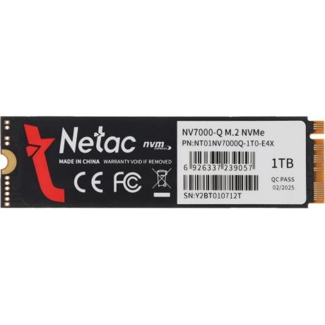 Накопитель SSD Netac 1Tb NV7000Q (NT01NV7000Q-1T0-E4X) - фото 2