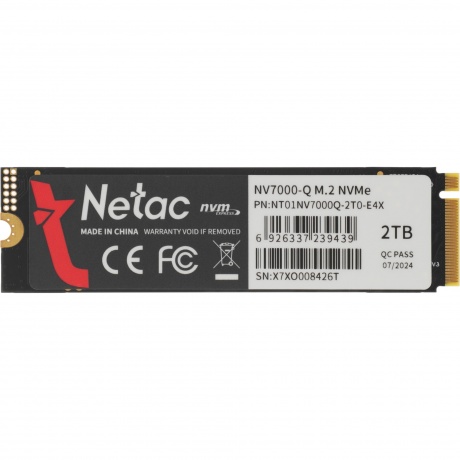 Накопитель SSD Netac 2Tb NV7000Q (NT01NV7000Q-2T0-E4X) - фото 7