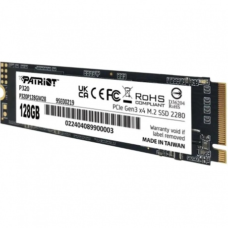 Накопитель SSD Patriot 128GB (P320P128GM28) - фото 4