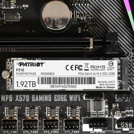 Накопитель SSD Patriot 1920Gb (P310P192TM28) - фото 7