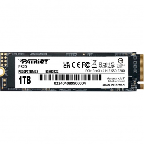 Накопитель SSD Patriot 1Tb (P320P1TBM28) - фото 1