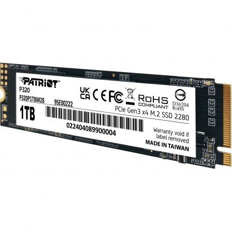 Накопитель SSD Patriot 1Tb (P320P1TBM28) - фото 4