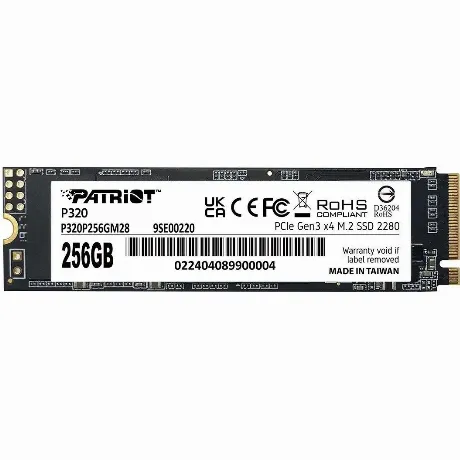 Накопитель SSD Patriot 256GB P320 (P320P256GM28)