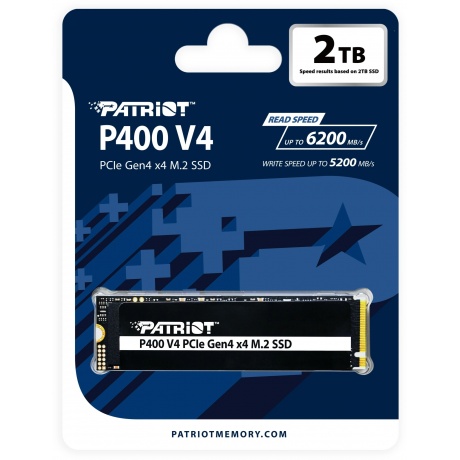 Накопитель SSD Patriot 2000Gb P400 V4 (P400VP2TBM28H) - фото 4
