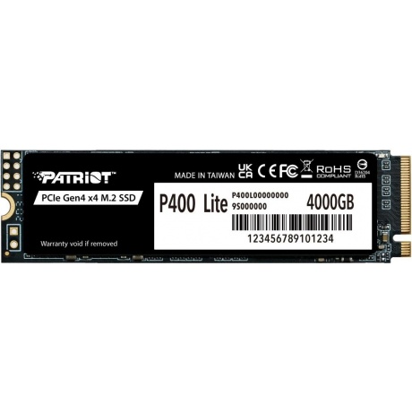 

Накопитель SSD Patriot 4Tb P400 Lite (P400LP4KGM28H)