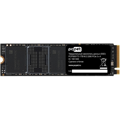 Накопитель SSD PC Pet 1TB (PCPS001T3) OEM