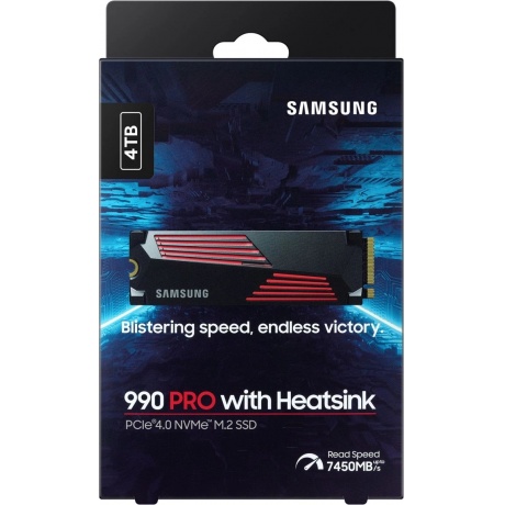 Накопитель SSD Samsung 4TB 990 Pro (MZ-V9P4T0CW) - фото 8