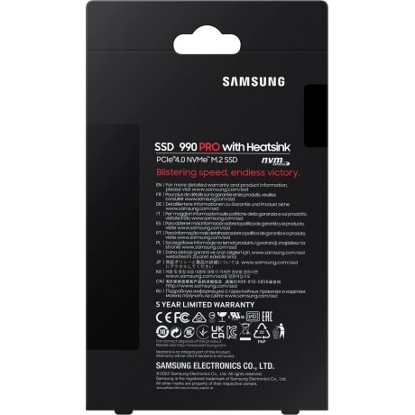 Накопитель SSD Samsung 4TB 990 Pro (MZ-V9P4T0CW) - фото 10