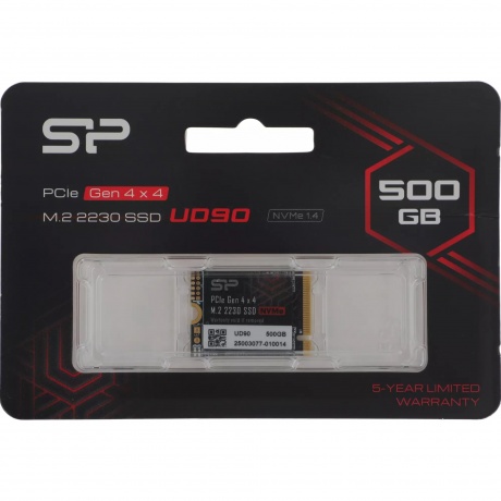 Накопитель SSD Silicon Power 500GB M-Series UD90 (SP500GBP44UD9007) - фото 4