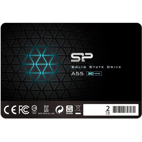 

Накопитель SSD Silicon Power SATA-III 2TB Ace A55 (SP002TBSS3A55S25)