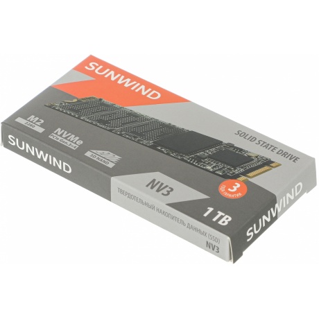 Накопитель SSD SunWind 1TB NV3 (SWSSD001TN3T) - фото 5