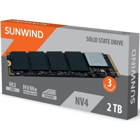 Накопитель SSD SunWind 2TB NV4 (SWSSD002TN4) - фото 4