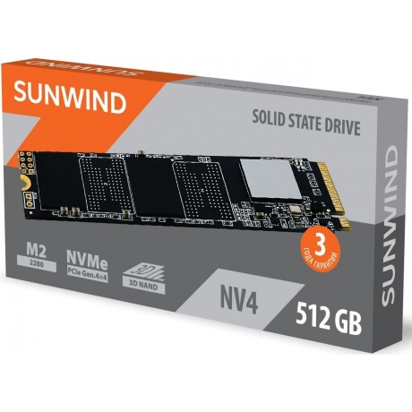 Накопитель SSD SunWind 512GB NV4 (SWSSD512GN4) - фото 4