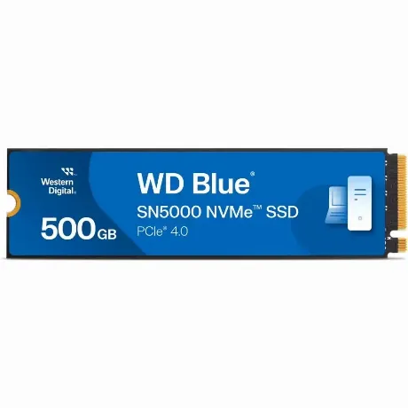 Накопитель SSD WD 500GB SN5000 Blue (WDS500G4B0E)