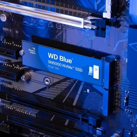 Накопитель SSD WD 500GB SN5000 Blue (WDS500G4B0E) - фото 3