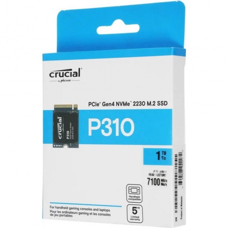 Накопитель SSD Crucial P310 1TB PCIe (CT1000P310SSD2) - фото 7