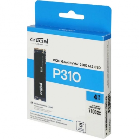 Накопитель SSD Crucial P310 4TB (CT4000P310SSD8) - фото 7