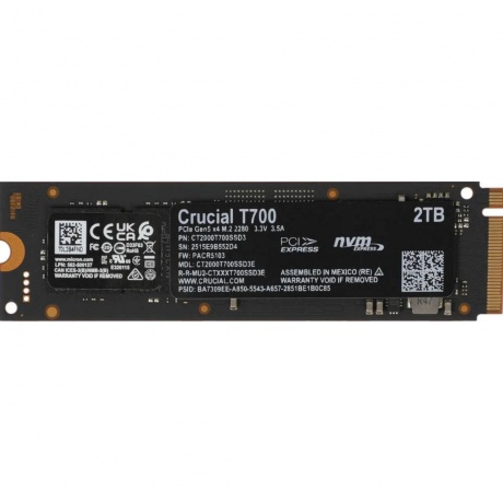 Накопитель SSD Crucial T700 2TB (CT2000T700SSD3) - фото 5