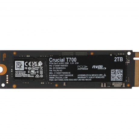 Накопитель SSD Crucial T700 2TB (CT2000T700SSD3) - фото 8