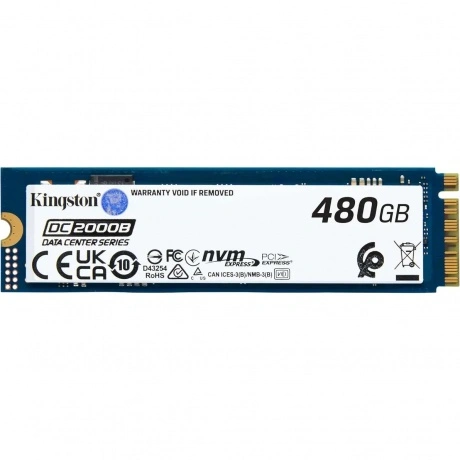 Накопитель Kingston Enterprise SSD 480GB DC2000B M.2 2280 (SEDC2...