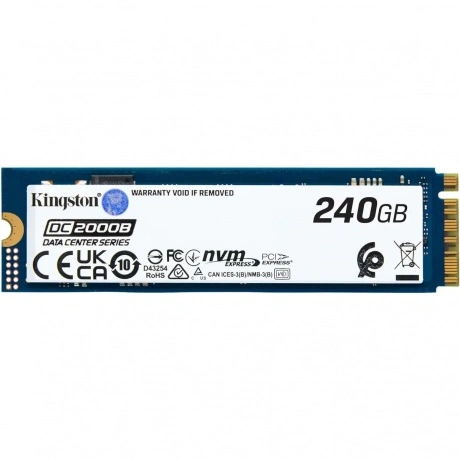 Накопитель Kingston Enterprise SSD 240GB DC2000B M.2 2280 (SEDC2...