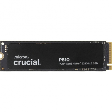 

SSD накопитель Crucial P510 2ТБ, M.2 2280, PCIe 5.0 x4, NVMe, M.2 CT2000P510SSD8