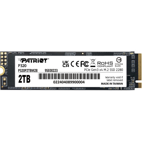 Накопитель SSD M.2 2280 2TB P320 P320P2TBM28 PATRIOT