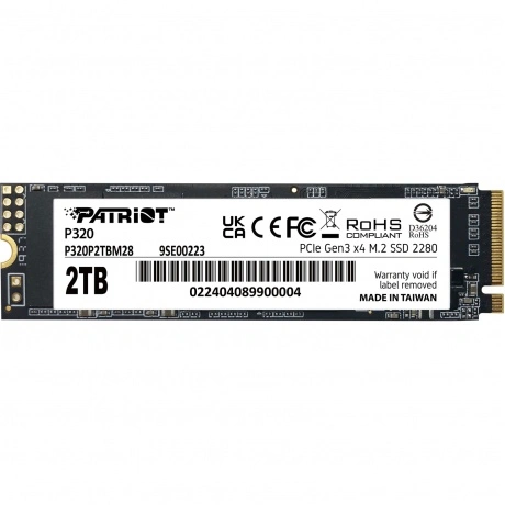 Накопитель SSD M.2 2280 2TB P320 P320P2TBM28 PATRIOT
