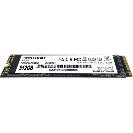 Накопитель SSD M.2 2280 512GB P320 P320P512GM28 PATRIOT - фото 4