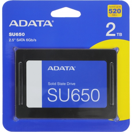 Накопитель SSD SATA2.5" 2TB ASU650SS-2TT-R ADATA - фото 4
