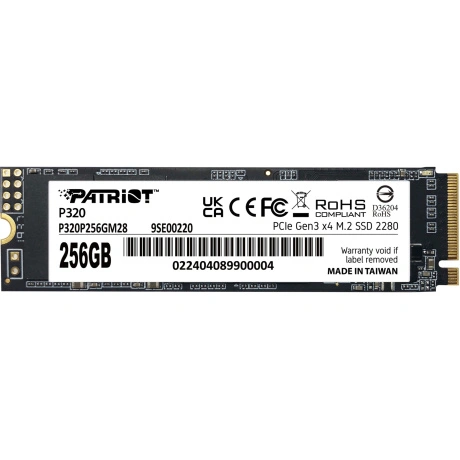 Накопитель SSD M.2 2280 256GB P320P256GM28 PATRIOT