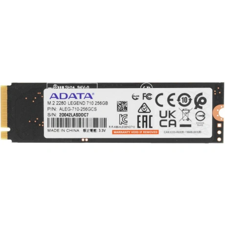 Твердотельный накопитель ADATA LEGEND 710 M.2 2280 NVMe PCIe 3.0...