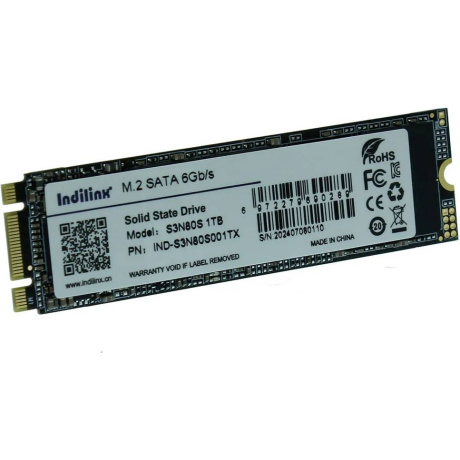 Твердотельный накопитель Indilinx S3N80S 1Tb [IND-S3N80S001TX] M.2 2280, SATA3, 530/510MBs