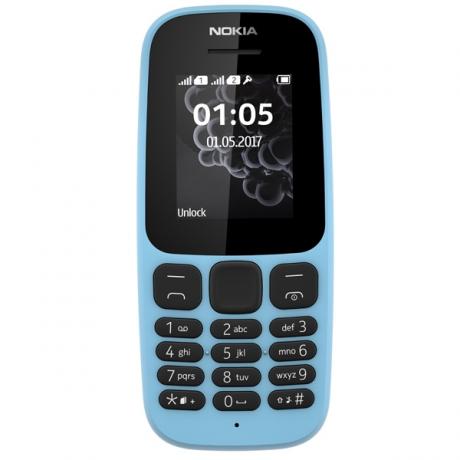 Мобильный телефон Nokia 105DS (TA-1034) Blue - фото 1