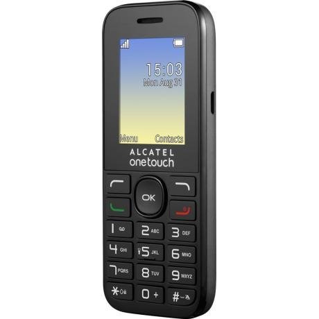 Мобильный телефон Alcatel One Touch 1020D Volcano Black - фото 4