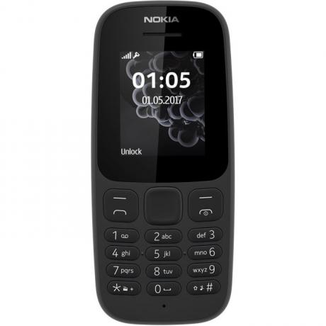Мобильный телефон Nokia 105SS (TA-1010) 2017 Black - фото 2