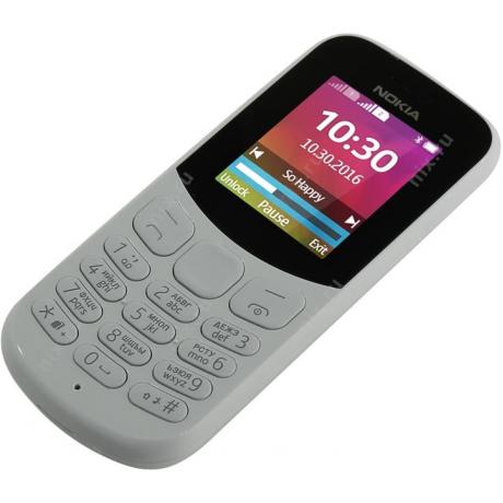 Мобильный телефон Nokia 130 Dual sim 2017 (TA-1017) Gray - фото 2