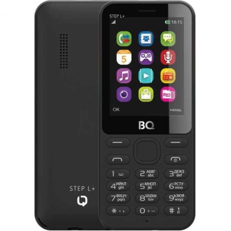 Мобильный телефон BQ BQM-2431 Step L+ Black - фото 1
