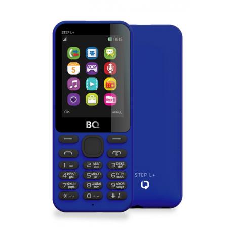 Мобильный телефон BQ BQM-2431 Step L+ Dark Blue - фото 1